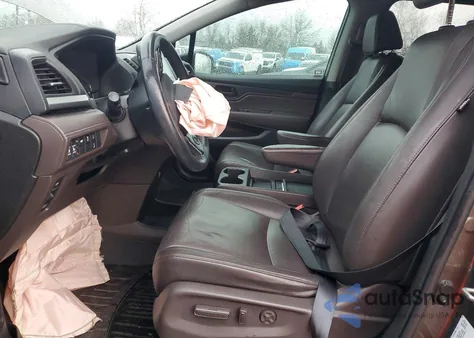 2019 Honda Odyssey Exl z USA, uszkodzony, nr VIN 5FNRL6H73KB136453